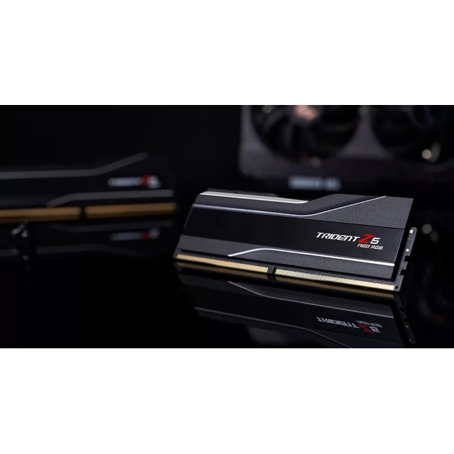 Оперативна пам'ять G.Skill Trident Neo AMD RGB DDR5 4x64 ГБ 6000 МГц CL32 Black (4711549510665)