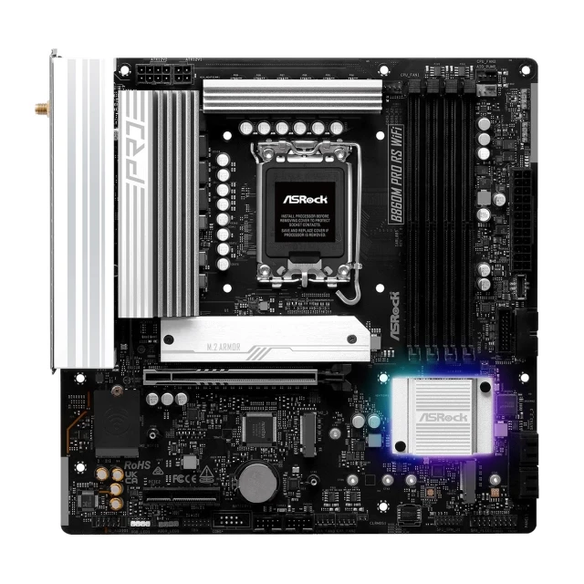 Материнська плата Asrock B860M Pro RS WiFi (4711581490284)