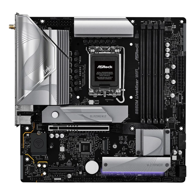 Материнська плата Asrock B860M LiveMixer WiFi (4711581490314)