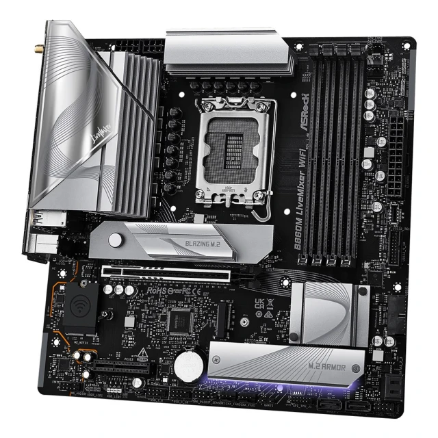Материнська плата Asrock B860M LiveMixer WiFi (4711581490314)