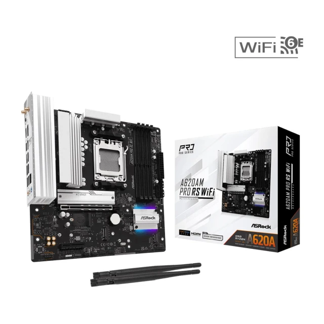 Материнская плата Asrock A620AM PRO RS WiFi (4711581490956)