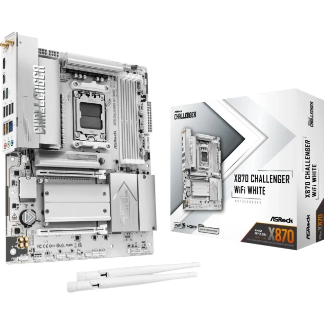 Материнська плата Asrock X870 CHALLENGER WIFI White (4711581493865)