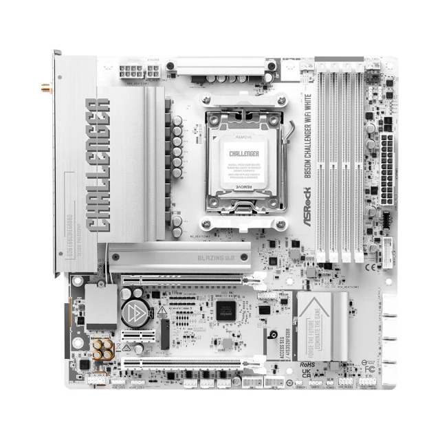 Материнська плата Asrock B850M CHALLENGER WIFI White (4711581494145)