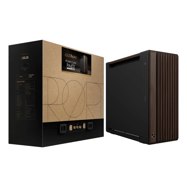 Корпус Asus PROART PA602 WALNUT WOOD METAL PWM Modern (4711636014281)