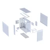 Корпус Asus PRIME AP303 MESH White (4711636165150)