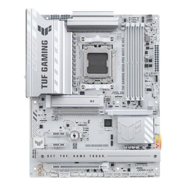 Материнська плата Asus TUF GAMING B850-PRO WIFI7 W NEO White (4711636435994)