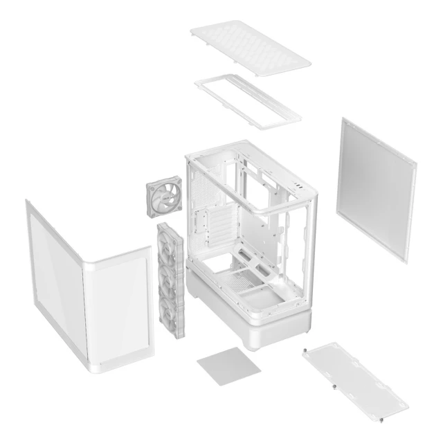 Корпус Asus Prime AP304 TG ARGB White (4711636559706)