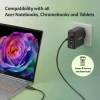 Мережевий зарядний пристрій Acer 100 Вт PD GaN 3x USB-C 1x USB-A Black (4711721041444)