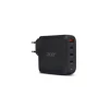 Мережевий зарядний пристрій Acer 100 Вт PD GaN 3x USB-C 1x USB-A Black (4711721041444)