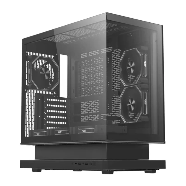 Корпус комп'ютерний Darkflash F1 ATX Black (F1 ATX Black +6F)