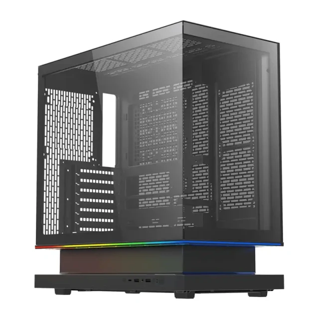 Корпус комп'ютерний Darkflash F1 ATX Black (F1 ATX Black +6F)