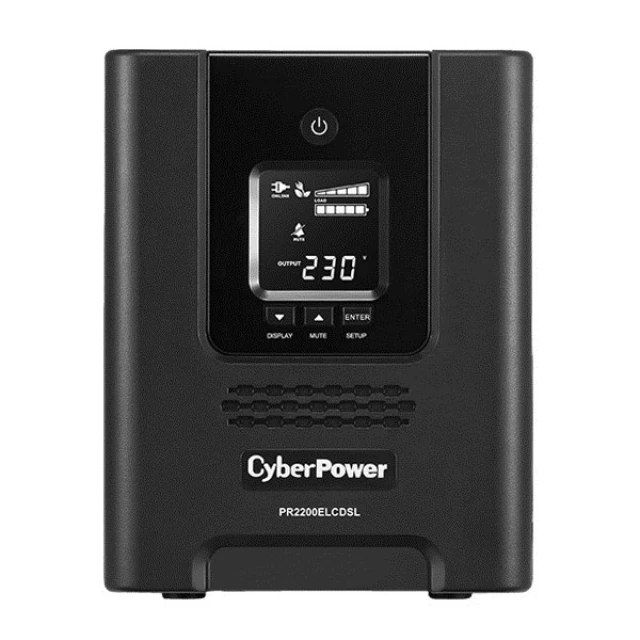 Джерело безперебійного живлення CyberPower PR2200ELCDSL 2200 VA 1980 Вт (4712364146350)