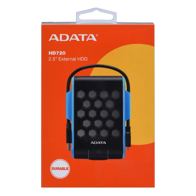 Зовнішній жорсткий диск Adata HD720 2TB USB 3.2 Blue (4712366963399)