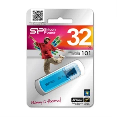USB-флешка Silicon Power Helios 101 32 ГБ USB 2.0 Blue (4712702617269)