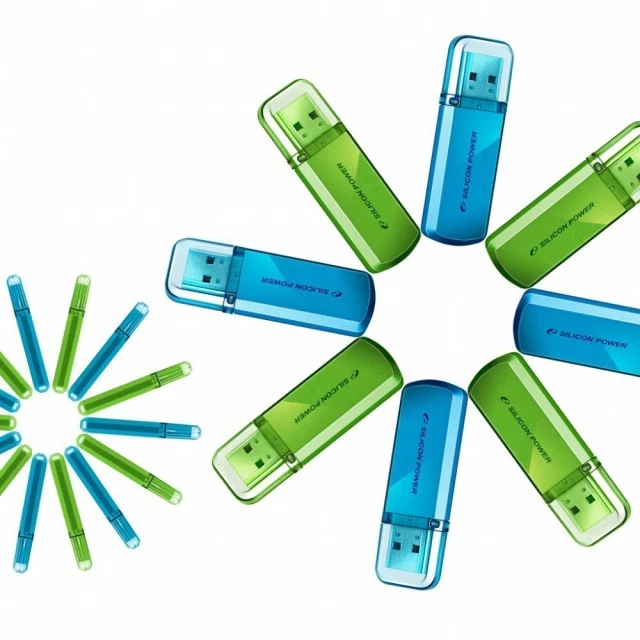 USB-флешка Silicon Power Helios 101 16 GB USB 2.0 Green (4712702617306)