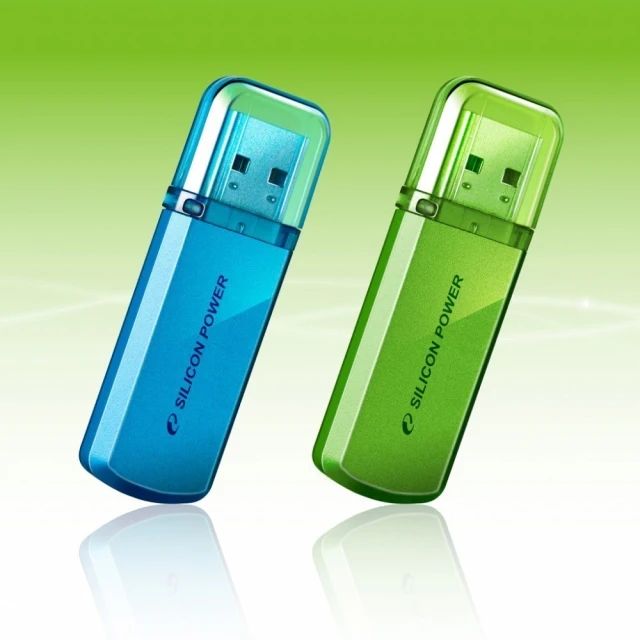 USB-флешка Silicon Power Helios 101 16 GB USB 2.0 Green (4712702617306)