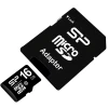 Карта памяти Silicon Power microSDHC 16 ГБ Class 10 + адаптер SD (4712702618815)