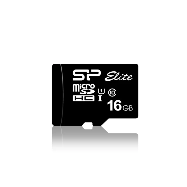 Карта пам'яті Silicon Power microSDHC Elite 16 ГБ Class 10 UHS-I (U1) + адаптер SD (4712702628173)