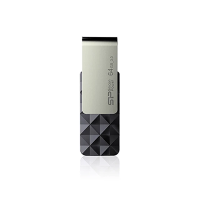 USB-флешка Silicon Power Blaze B30 8 GB USB 3.0 Silver (4712702632170)