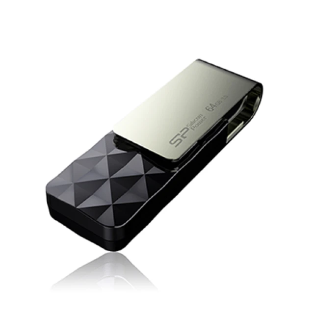 USB-флешка Silicon Power Blaze B30 16 GB USB 3.0 Black (4712702632187)