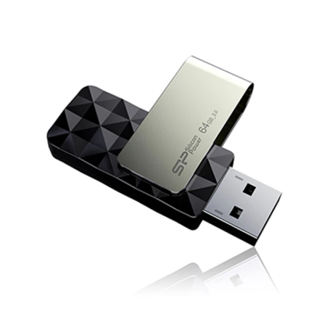 USB-флешка Silicon Power Blaze B30 16 GB USB 3.0 Black (4712702632187)