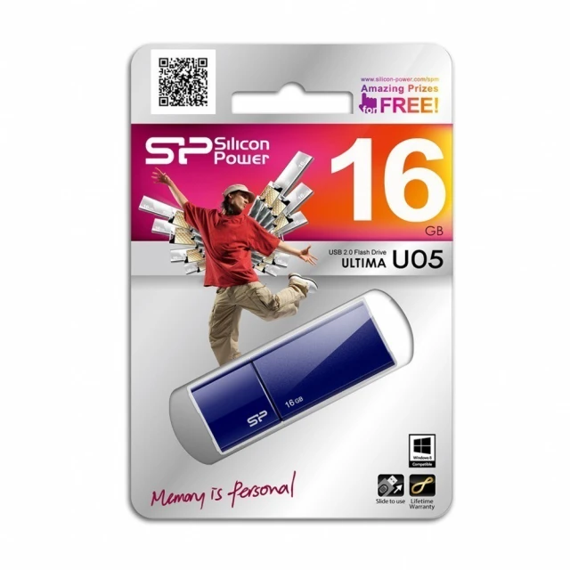 USB-флешка Silicon Power Ultima U05 16 GB USB 2.0 Blue (4712702632569)
