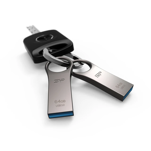 USB-флешка Silicon Power Jewel J80 64 ГБ USB 3.0 Silver (4712702638165)