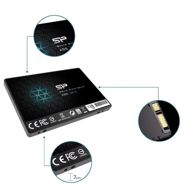 SSD-накопичувач Silicon Power Ace A55 128GB 2.5