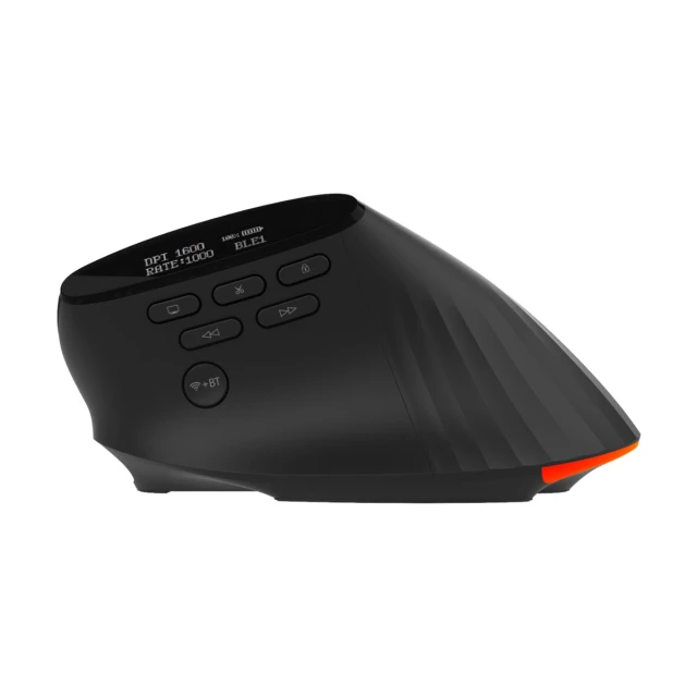 Миша Acer Smart Fit вертикальна бездротова Bluetooth Black (4712842946755)