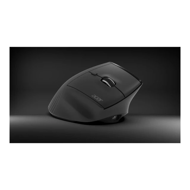 Миша Acer Smart Fit вертикальна бездротова Bluetooth Black (4712842946755)
