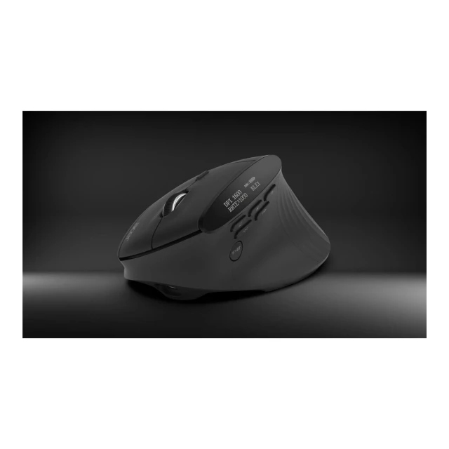 Миша Acer Smart Fit вертикальна бездротова Bluetooth Black (4712842946755)