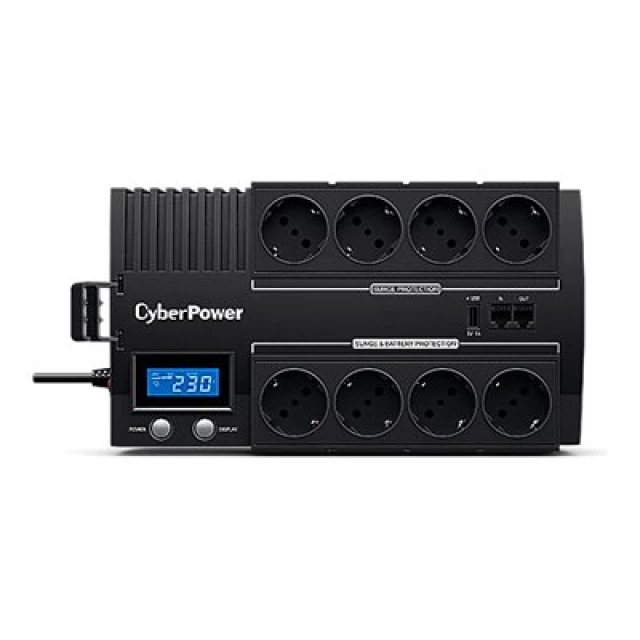 Джерело безперебійного живлення CyberPower BR1200ELCD 1200 VA 720 Вт (4712856270549)