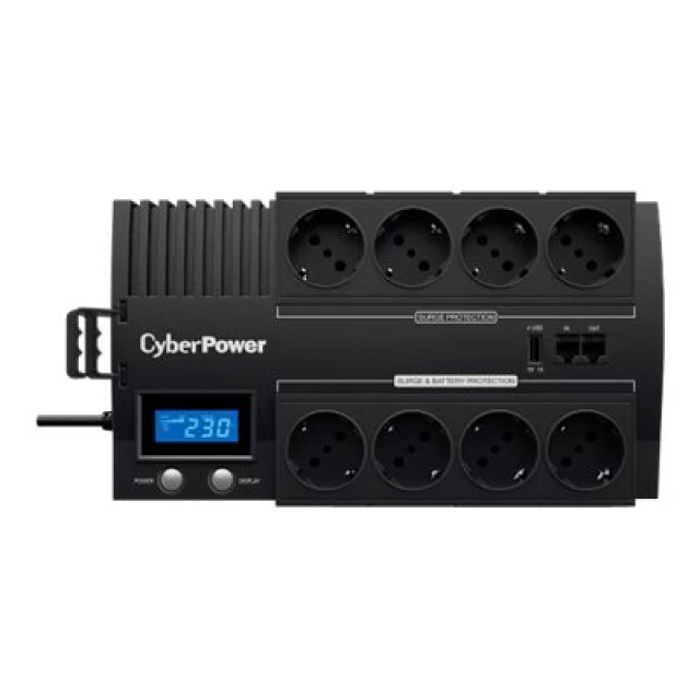 Джерело безперебійного живлення CyberPower BR1200ELCD 1200 VA 720 Вт (4712856270549)