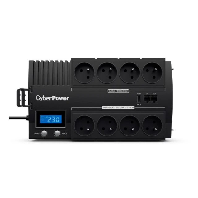 Источник бесперебойного питания CyberPower BR700ELCD-FR 700 VA (4712856271225)