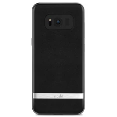 Чехол Moshi Napa Vegan Leather Hardshell Case для Samsung Galaxy S8 Plus Onyx Black (99MO058044)