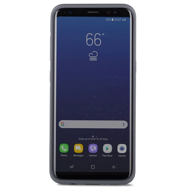 Чохол Moshi Napa Vegan Leather Hardshell Case для Samsung Galaxy S8 Plus Onyx Black (99MO058044)