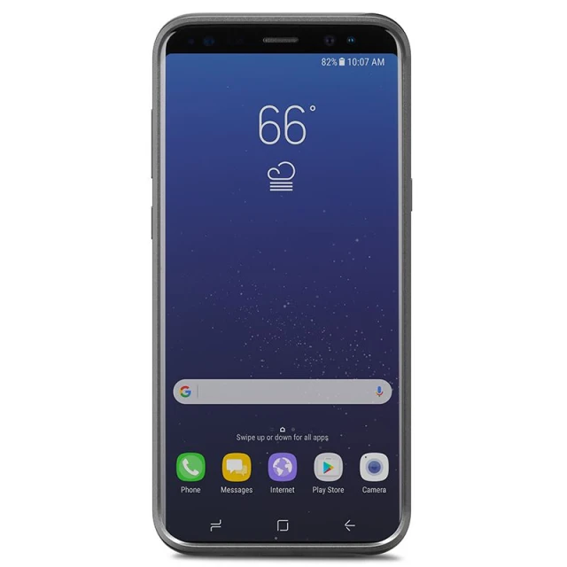 Чехол Moshi Vitros Clear Case для Samsung Galaxy S8 Plus Titanium Gray (99MO058045)
