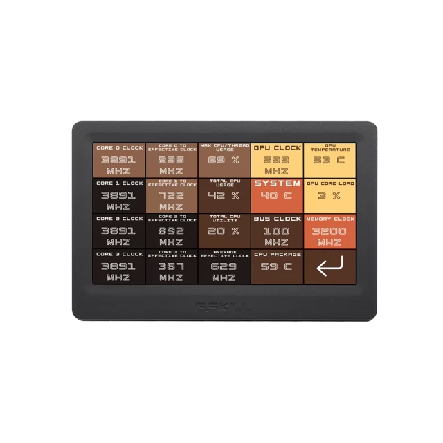 Сенсорна панель G.Skill Widget Dashboard 7