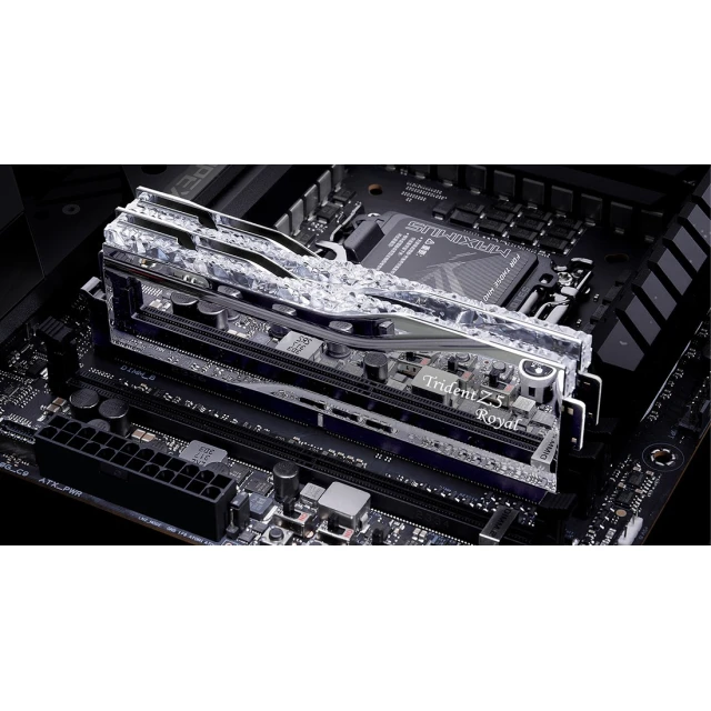 Модуль пам'яті G.Skill Trident Z5 Royal RGB DDR5 2x16 ГБ 6000 МГц CL28 Silver (4713294238375)