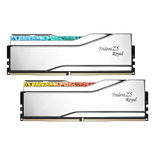 Модуль пам'яті G.Skill Trident Z5 Royal RGB DDR5 2x16 ГБ 6000 МГц CL28 Silver (4713294238375)