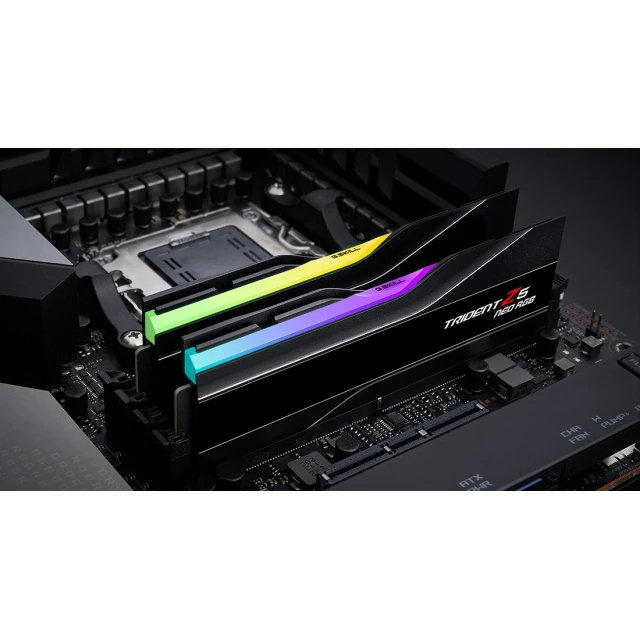 Оперативна пам'ять G.Skill Trident Neo AMD RGB DDR5 2x48 ГБ 6000 МГц CL26 Black (4713294239495)