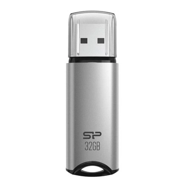 USB-флешка Silicon Power Marvel Series M02 32 ГБ USB 3.2 Gen 1 Silver (4713436146896)