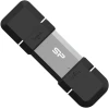 USB-флеш-накопичувач Silicon Power Mobile C51 128 ГБ USB Type-A і USB Type-C Silver (4713436155577)