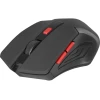Миша Defender Accura MM-275 бездротова оптична 1600 DPI Black Red (4714033522762)