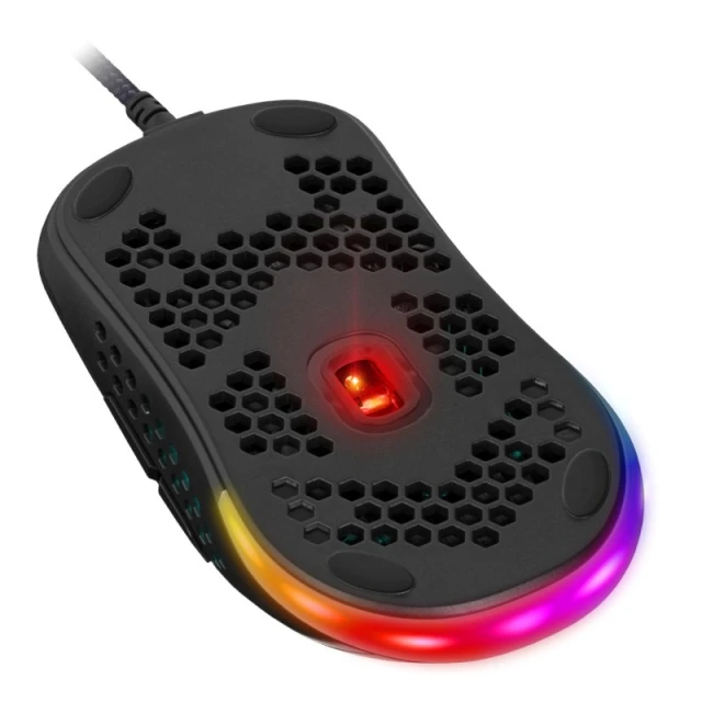 Миша Defender Shepard GM-620L ігрова 12800 DPI RGB (4714033526203)