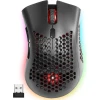 Миша Defender GM-709L Warlock бездротова ігрова RGB 2400 DPI перфорована (4714033527095)