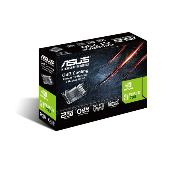 Відеокарта Asus NVIDIA GeForce GT 730 2 GB GDDR5 64-bit PCI-E 2.0 (4716659990390)