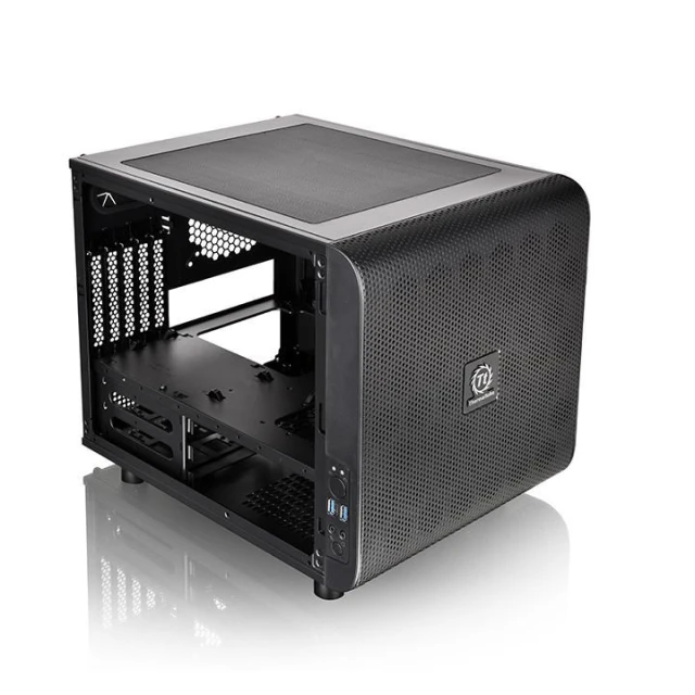 Корпус Thermaltake Core V21 CA-1D5-00S1WN-00 Micro ATX / Mini ITX Black (4717964400192)