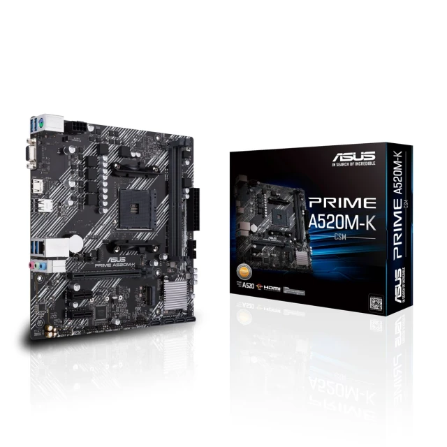 Материнська плата Asus PRIME A520M-K AM4 DDR4 M.2 SATA Micro ATX (4718017826921)