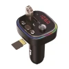 FM-трансмітер Vakoss TC-B439 RGB з Bluetooth USB 3.1A (4718308125641)